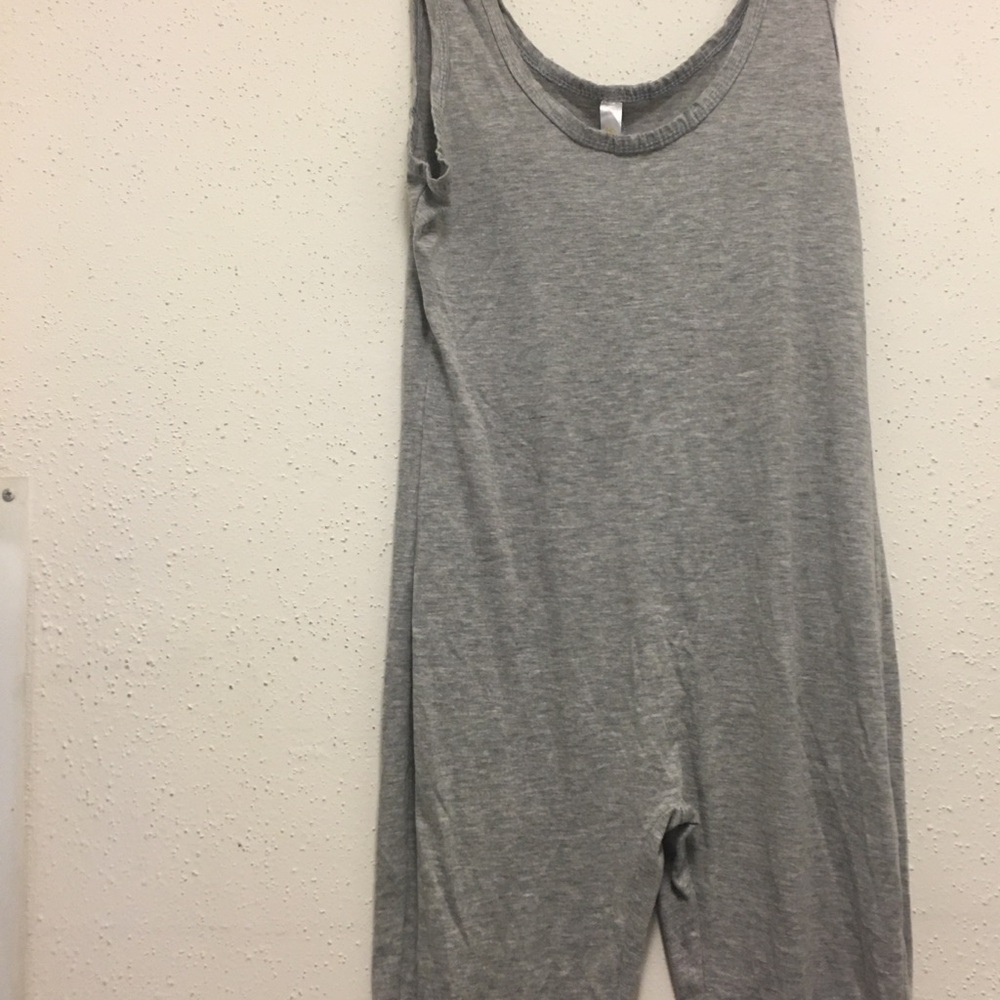 Love Nation Light Grey Romper Womens Size M